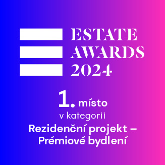 Estate Awards 2024 - 1. místo v kategorii - Rezidenční projekt - Prémiové bydlení